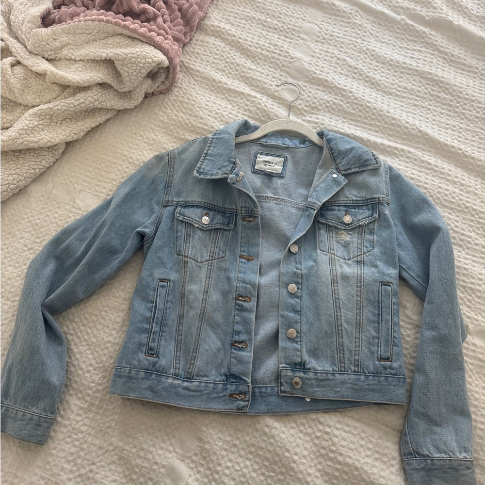 Forever 21 Blue Denim Jacket